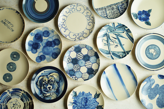 絵付けしてつくるディッシュプレートコース」の体験ギフト。Makers