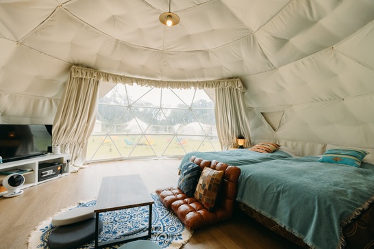 伊豆グランヴィレッジ グランピング1泊2食付きコース」の体験ギフト