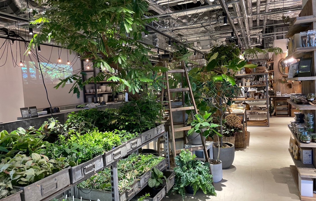 丸ビルに広大な売り場