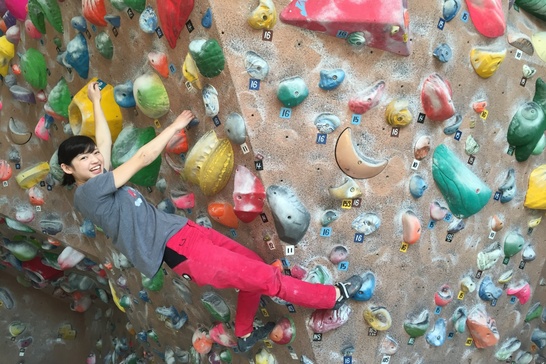 ボルダリング・ロープクライミング終日コース」の体験ギフト。ロック