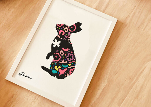 オリジナルアート セミオーダーコース」をギフトとして贈れます