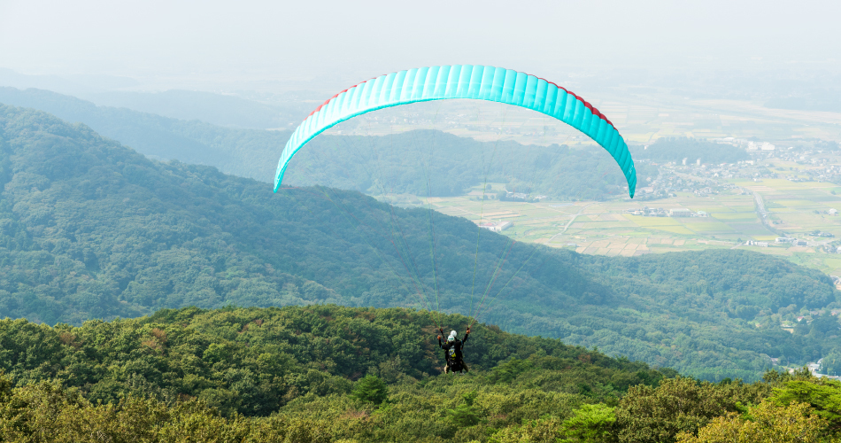 パラグライダー体験