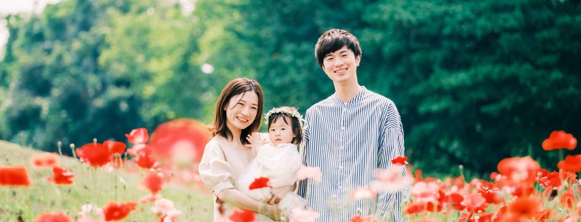 家族撮影の様子