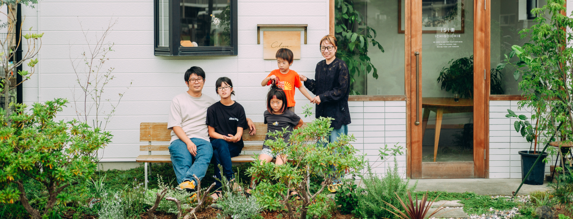 家族撮影の様子