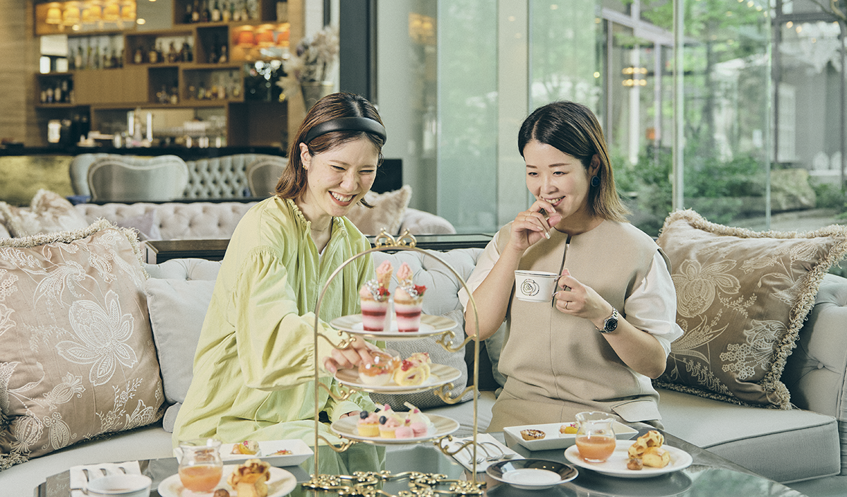 ホテルやレストランでの食事を贈るなら、アフタヌーンティー