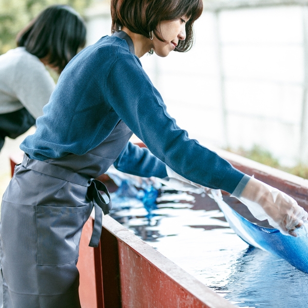 藍染め体験コース の体験ギフト 武州中島紺屋 所要時間 30 60分 2人向け 埼玉県 ものづくりの体験ギフト Blue
